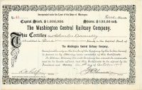 The Washington Central Railway Company
