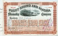 Puget Sound And Alaska Steamship Co. Issued