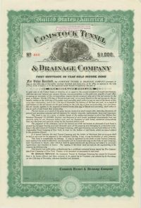 Comstock Tunnel & Drainage Company