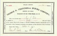 George A. Treadwell Mining Company