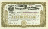 United Railways & Electric Company Of Baltimore