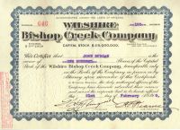 Wilshire Bishop Creek Company