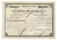 St. Joseph & Iowa Railroad Company