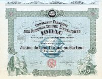 Compagnie Francaise Des Accumulateurs Electriques Iodac