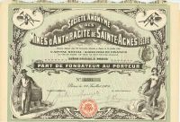 Societe Anonyme Des Mines D'anthracite De Sainte-Agnes, Isere