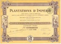 Plantations D'imperie S.A.