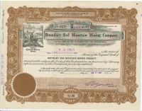 Boundary Red Mountain Mining Company