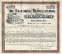 Baltimore Refrigerating & Heating Company Of Baltimore City