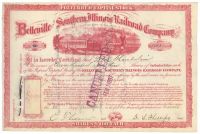 Belleville & Southern Illinois RR Company Stock