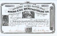 Big Sandy River Cannel Coal Mining & Oil Manufacturing Stock