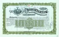 State Of New York Loan For Highway Improvement Issued As Trustee Under Will Of Frederick W. Vanderbilt For William Seward Webb