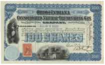 Ohio & Indiana Consolidated Natural & Illuminating Gas Co.-Issued To Anthony Brady