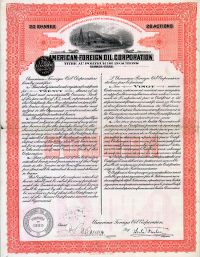American-Foreign Oil Corporation