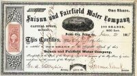 Suisun And Fairfield Water Company