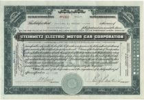 Steinmetz Electric Motor Car Corporation 