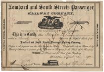 Moses A. Dropsie / Lombard and South Streets RR 